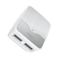 Jual UNEED DUAL USB WALL 2.A FAST CHARGER Murah