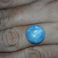 Jual 10.52 CT Natural Blue Sapphire Round Star (Unheated) Mogok, Birma Murah