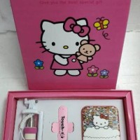 Jual Powerbank hello kitty doraemon tongsis paket hemat Murah