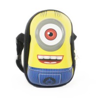 Jual TAS SEKOLAH KIDS SELEMPANG MINION/TAS ANAK MINION MATA SATU(0117577) Murah
