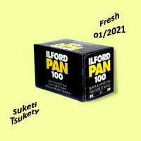 Jual Roll Film Ilford Pan 100 Black And White FRESH 2020 Murah