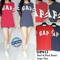 Jual D761 kaos GAP basic logo tee original branded Murah