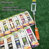 Jual Tongsis MINI Monopod karakter Berkualitas Murah
