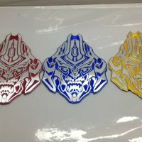 Jual emblem transformer / transformers autobot megatron face Diskon Murah