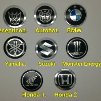 Jual stiker emblem velg transformers BMW monster energy suzu Murah Murah