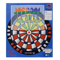 Jual NEW DART GAME AMUSIVE 13 X 13 SET WITH 6 DARTS AND BOARD DART BOARD Murah