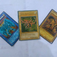 Jual Kartu yugioh 3 dewa lengkap ra slifer obelisk sepaket Murah