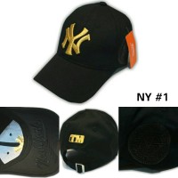 Jual Topi baseball NY / NEW YORK / YANKEES import full bordir (unisex) Murah
