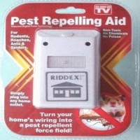 Jual Riddex Plus Pengusir Tikus Kecoa Nyamuk Ultrasonic Pest Repelling Aid Murah