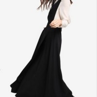 Jual Pakaian Wanita: Zalia Pinafore Dress Long Dress Overall Dress Casual Murah