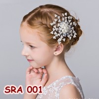 Jual Sirkam Rambut Anak Bridal - Aksesoris Pesta Anak Modern - SRA 001 Murah