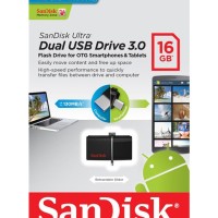 Jual SanDisk Dual USB Drive 3.0 16GB | Flashdisk OTG 16 GB Android PC Ult Murah