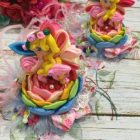 Jual Hairbow/pita jepit Claydoll 028 Murah