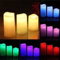 Jual Lilin LED dengan Remote 3PCS Murah