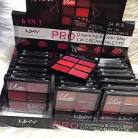 Jual Lip Cream NYX PALLETE 6 IN 1 Matte NYX Colorstay 6in1 Pallete Murah