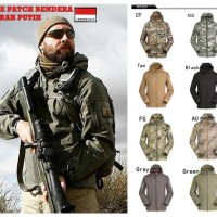 Jual Jaket Militer TAD Shark Skin Soft Shell Import Branded ESDY Murah