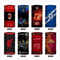 Jual Masker Buff Sepakbola Eropa Milan Barca Juve MU Bandana Multifungsi Murah