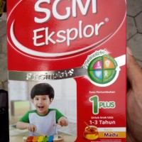 Jual Susu SGM Eksplor 1+ plus Madu untuk usia 1-3 tahun kemasan 400g / gram Murah