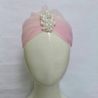 Jual Beauty Turban with pearl (tile) Murah