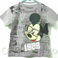 Jual kaos anak karakter mickey miki mouse / baju kaos anak laki cowo murah Murah