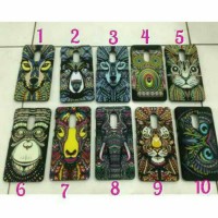 Jual Luxo Samsung Galaxy J3 2015/J300 - Back Case Motif Batik Animal Abstra Murah