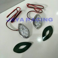 Jual lampu sen tempel plus double tip bebas untuk pasang diposisi mana Murah