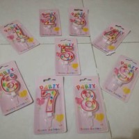 Jual LILIN ANGKA MOTIF BALON Murah