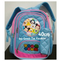 Jual Tas Anak Cewek Tsum Tsum 40cm Premium Ransel Sekolah Import Backpack Murah
