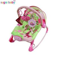 Jual Bouncer Sugar Baby 10 in 1 premium rocker little owl Murah