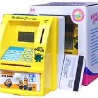 Jual Mainan Edukatif Celengan ATM Minion Murah Murah