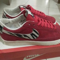 Jual Sepatu Nike Blazer Merah Suede Skate Original Terbaru Murah Murah