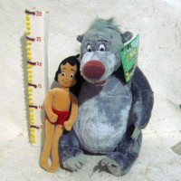 Jual Boneka Mowgli Baloo Bear Original Walt Disney Plush Doll Murah