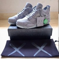 Jual Nike Air Jordan 4 Retro x KAWS Cool Grey UN AUTHORIZED Murah