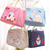 Jual 168 Lunch bag Cooler bag (bonus 2pcs jelly ice cooler) Murah