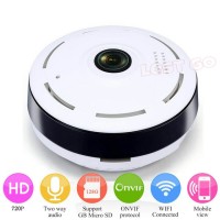 Jual Panoramic 360 Fisheye Wifi Ip Camera Mini Wireless HD P2P Murah