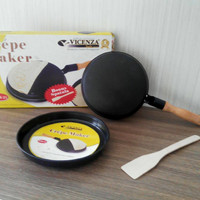 Jual crape maker vicenza teflon pembuat kulit risol dan kulit lumpia Murah