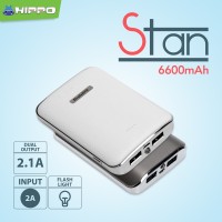 Jual Hippo Powerbank Stan 6600 mAh Simple Pack Murah