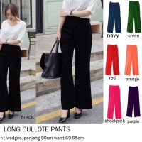 Jual Long Wide Pants / Kulot panjang / Maxi Kulot / Cullote Murah