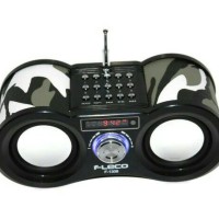 Jual speaker fleco f-1308 trsd jg kipas nicer dicer catok sisir Murah