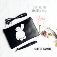 Jual Clutch Sablon Cantik & TERMURAH SURABAYA - Motif Baymax Murah