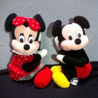 Jual Boneka Mickey Dan Minnie Mouse Disney Original Murah
