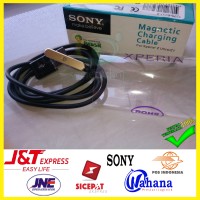 Jual Premium Kabel Charger Magnetic Sony Xperia Z1 Z2 Z3 Ultra - Cable Ori Murah
