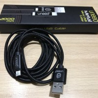 Jual Alfa Trend | Uneed Data Cable 2M Micro Usb Metal Quick Charge Murah