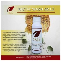Jual SR12 Facial Wash Honey 100ml/Sabun wajah herbal madu Murah