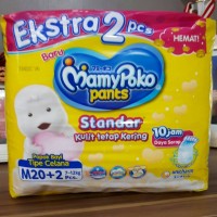 Jual BONUS 2 PCS!!! MAMYPOKO PANTS STANDART M20 + 2 Murah