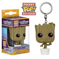 Jual Gantungan Kunci Funko Pocket Pop : Baby Groot, Guardian of the Galaxy Murah