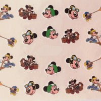 Jual Nail Sticker/Temporary Nail Tattoo/Stiker Kuku Disney 12 Murah