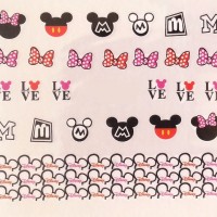 Jual Nail Sticker/Temporary Nail Tattoo/Stiker Kuku Disney 21 Murah