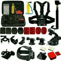Jual 30 In 1 Aksesoris Go Pro Hero SJCAM SJ4000 SJ5000 Murah