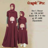 Jual couple gamis ibu dan anak Murah